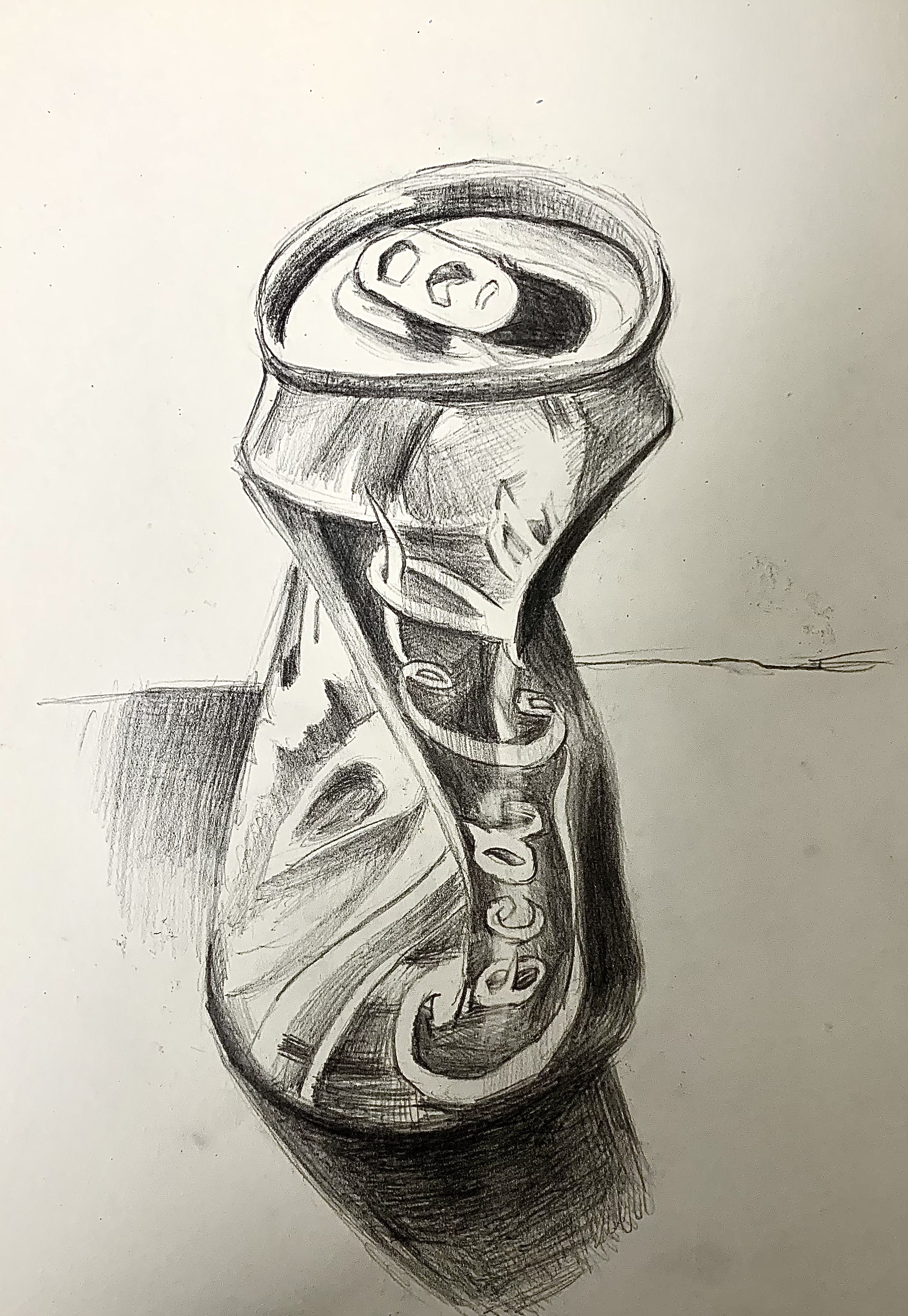 Sketch of a twisted Cola Can